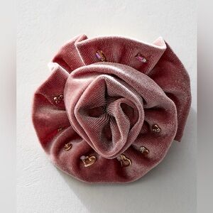 Free People Rosette Stud Pack Pink NWT $48